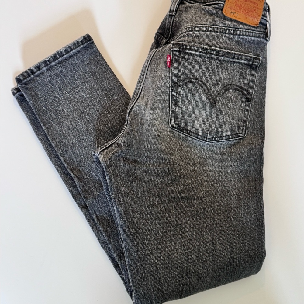 Levi's Women’s Premium Denim - 501S Black Jeans